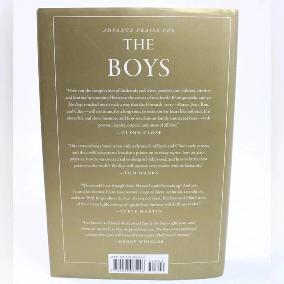 The Boys: A Memoir of Hollywood & Family by Clint Howard & Ron Howard Hardcover - Picture 3 of 6